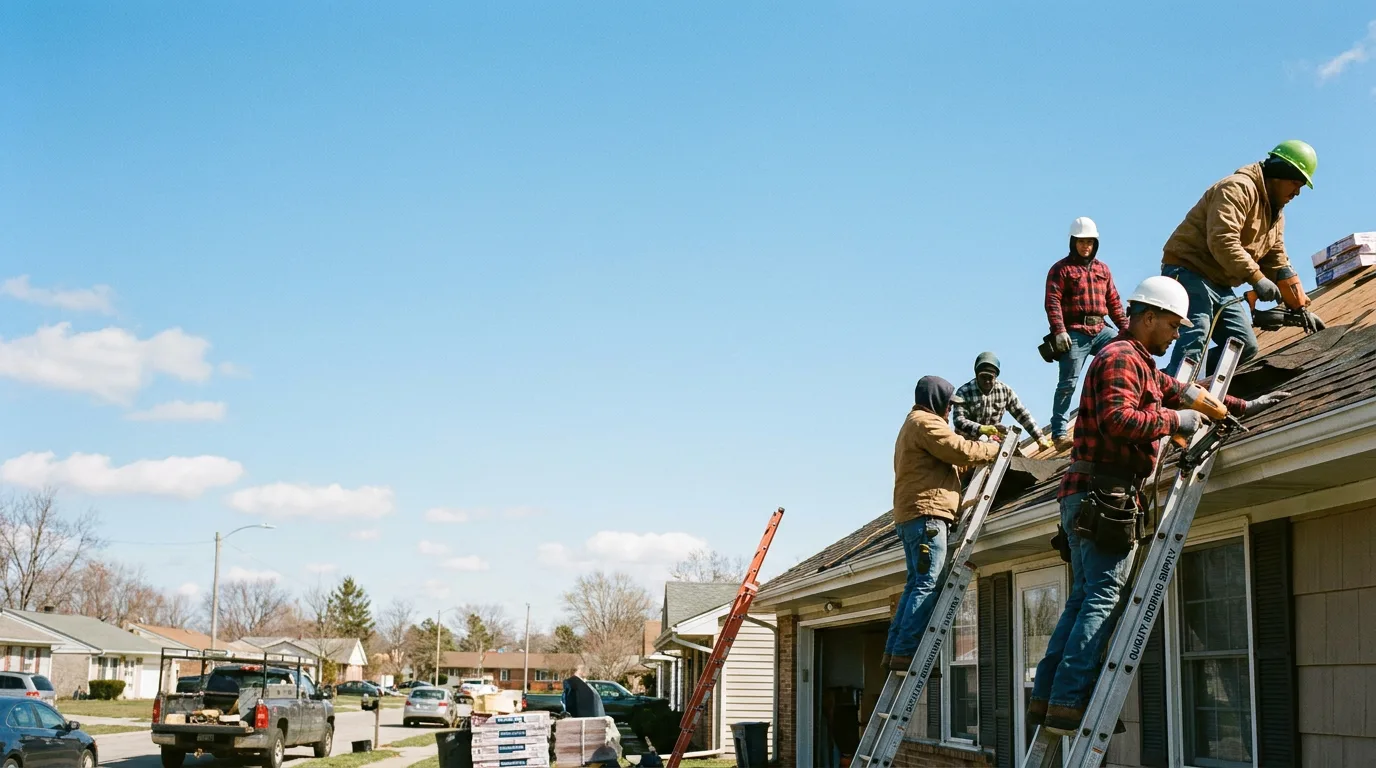 Roofing in Kinmundy, IL near me